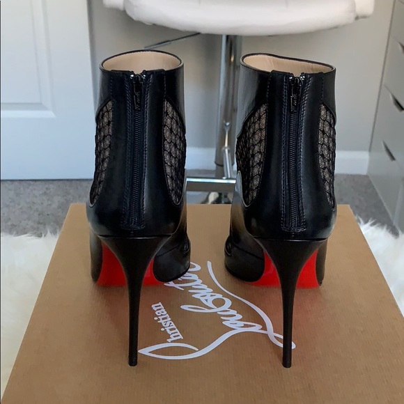 ❌SOLD❌ Christian Louboutin Pappillo Boots 100mm - Picture 4 of 8